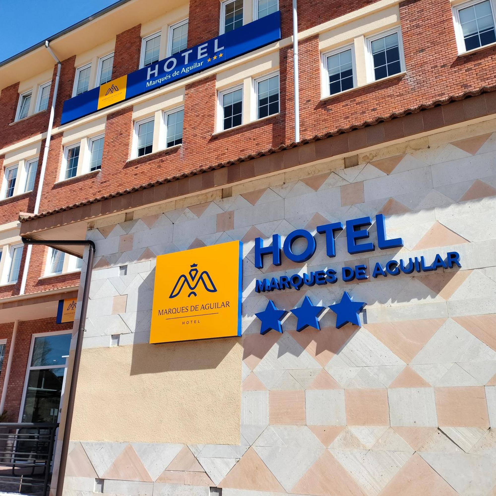 Hotel Marques De Aguilar Aguilar de Campóo Exteriör bild